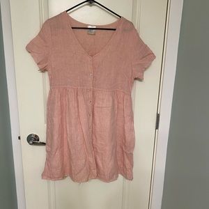 Jillian Harris Priv Hampton linen dress